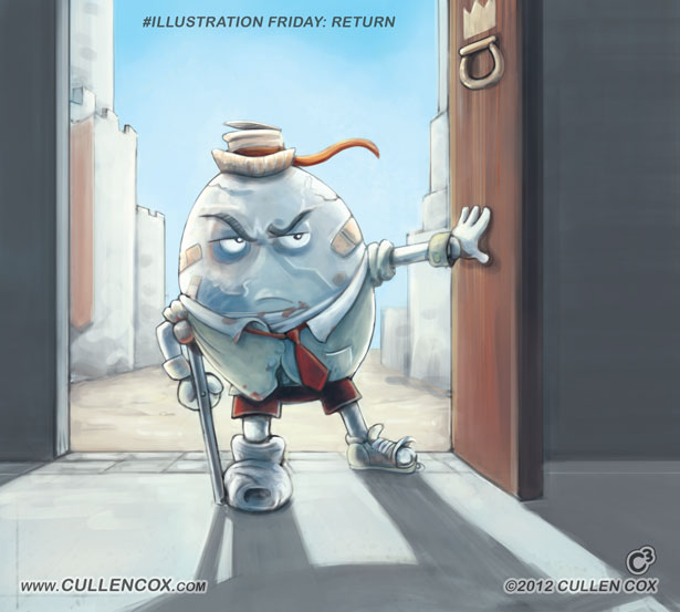 Illustration Friday - Return - Cullen Cox