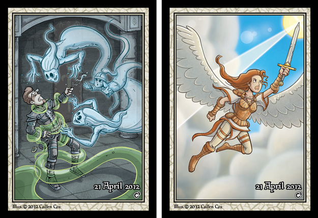 Angel & Spirit Pauper Tokens - Cullen Cox