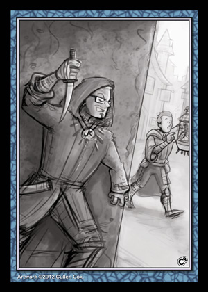 Pauper 11: Assassin Sketch - Cullen Cox