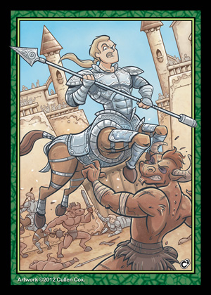 Centaur Token - Cullen Cox
