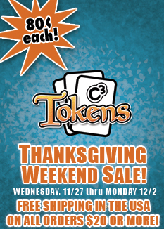 c3tokens - Thanksgiving Weekend Sale!