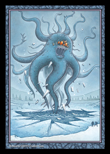 Pauper XXII - Icy Horror Token - Cullen Cox